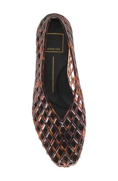 Dolce Vita Jam Jelly Flat In Brown