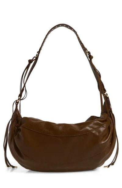 Mango Tin Shoulder Bag In Brown