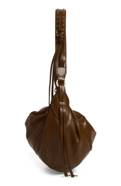 Mango Tin Shoulder Bag In Brown