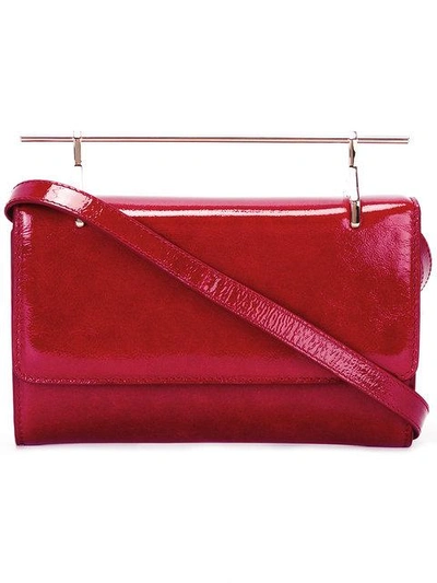 Shop M2malletier Patent Bag In Red