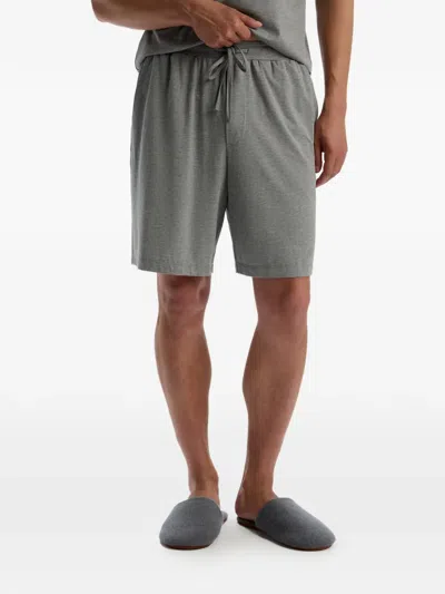 12 Storeez Home Drawstring Shorts In Gray