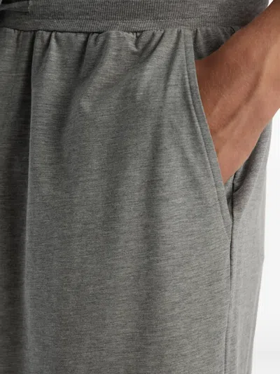 12 Storeez Home Drawstring Shorts In Gray