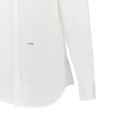 Dsquared2 Stretch Cotton Shirt In Pattern