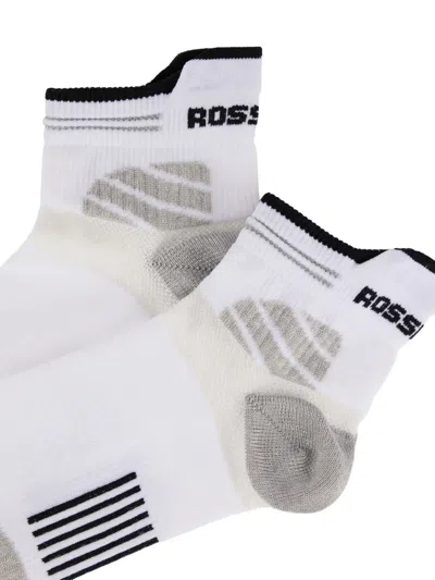 Rossignol 사파 골지 양말 In White