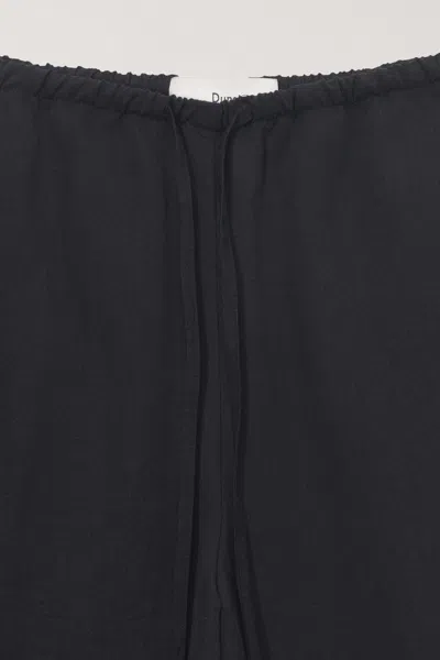 Dunst Drawstring Casual Pants In Black