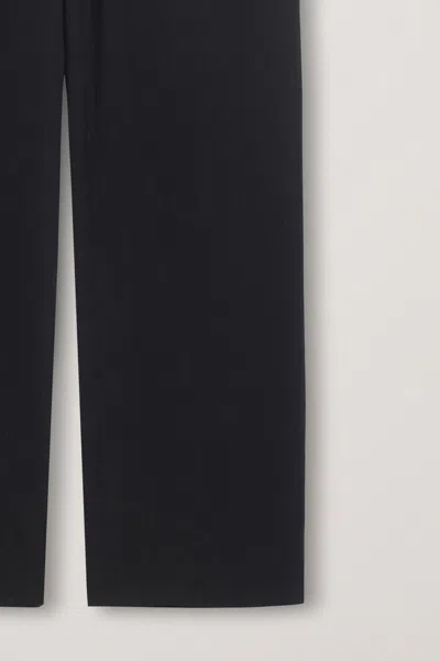 Dunst Drawstring Casual Pants In Black