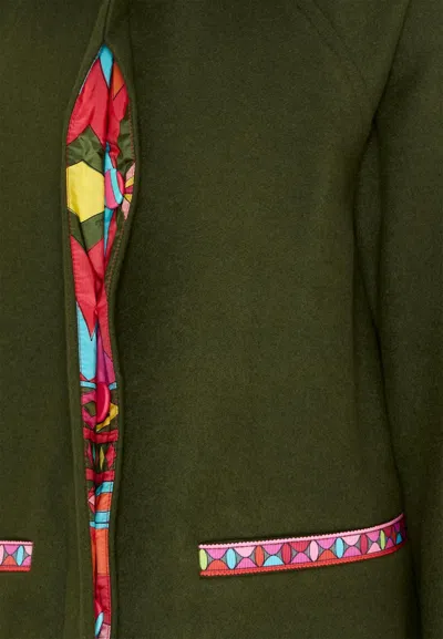 Pucci Emilio  Coat In Green