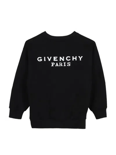 Givenchy Logo-print Sweatshirt In Black