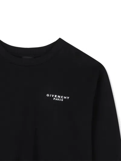 Givenchy Logo-print Sweatshirt In Black