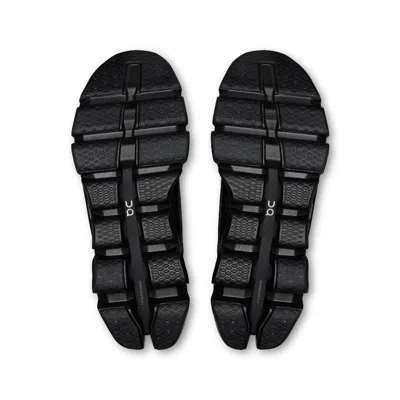 On Running Black Polyester Rubber Cloudswift Amp 1 Sneakers In Black