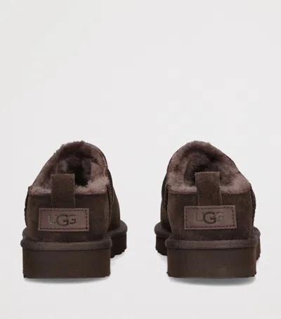 Ugg Suede Classic Micro Boots In Brown