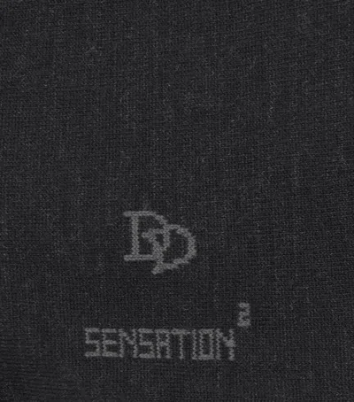Dore Dore Doré Doré Merino-blend Socks In Black