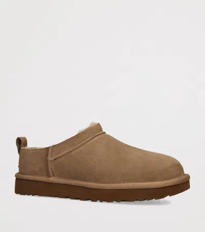 Ugg Suede Classic Micro Boots In Brown
