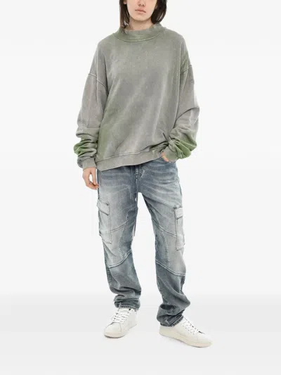 Diesel Crew-neck Oversized Sweatshirt In Multi