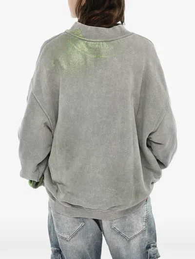 Diesel Crew-neck Oversized Sweatshirt In Multi