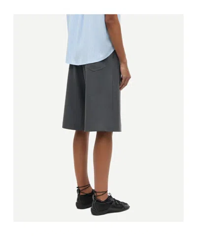 Samsoe & Samsoe Saharper Pleat Shorts In Gray