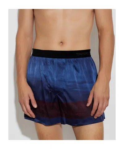 Tom Ford Logo-waistband Boxers In Multi