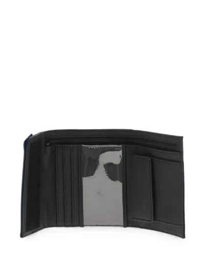 Dsquared2 Logo-patch Touch-strap Wallet In Black