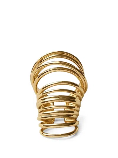 Panconesi Orbit Multi Ear Cuff In Gold