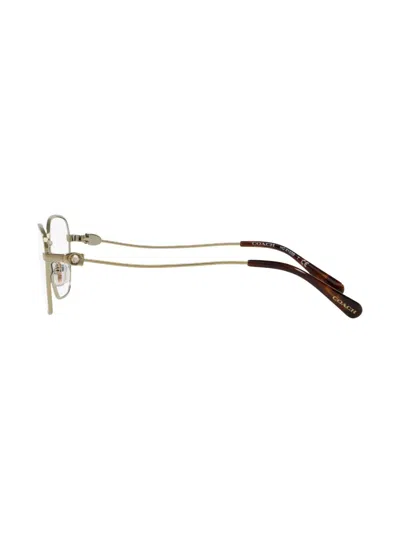 Coach Rectangle-frame Glasses In Multi