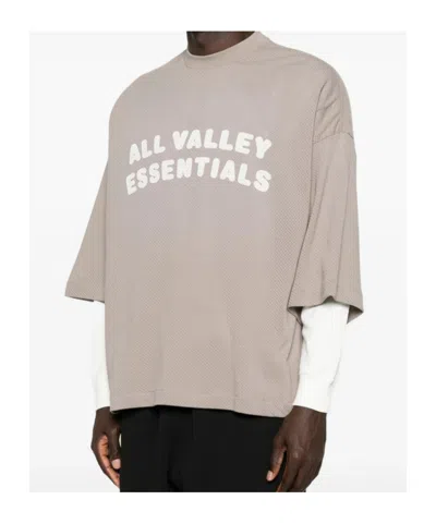Essentials Merch Tee In Neutral