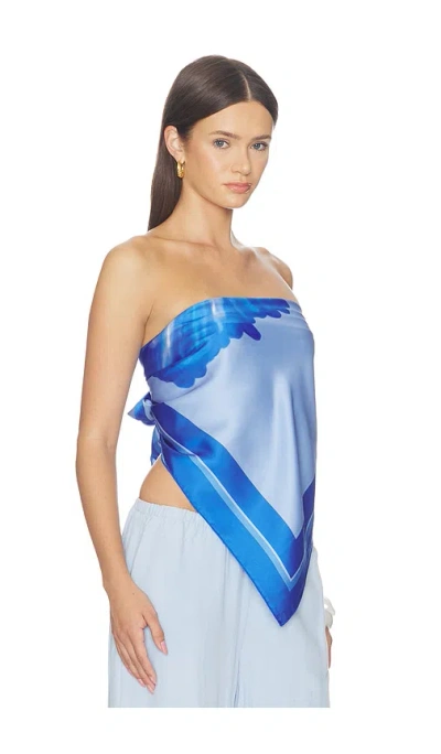 Sndys Cattleya Wrap In Blue