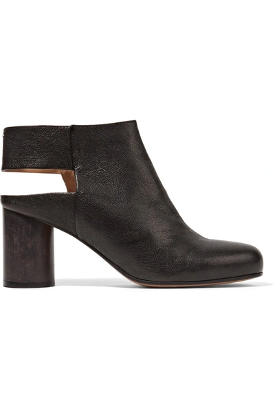 Maison Margiela Textured-leather Ankle Boots