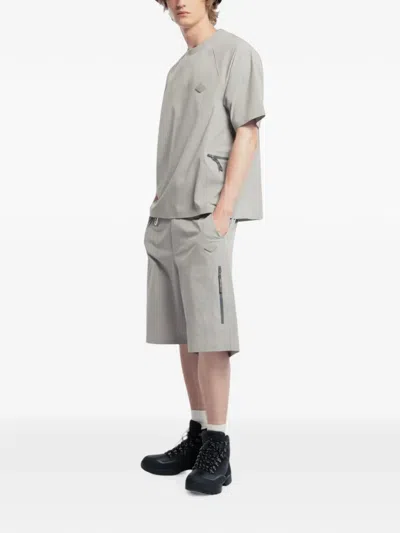 Spoonyard Uv-protective Technical Shorts In Gray