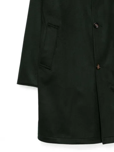 Kired Single-breasted Buttoned Coat In Multi
