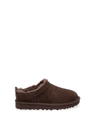 Ugg Suede Classic Micro Boots In Brown
