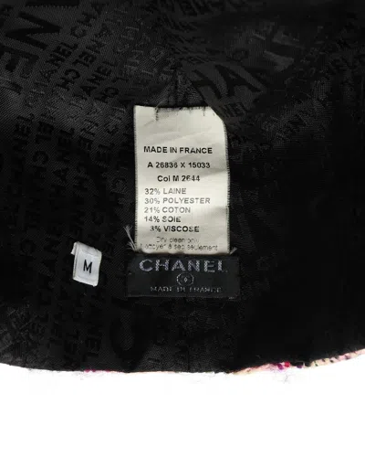 Chanel Twilly Flat Cap, Size M In Multicolour
