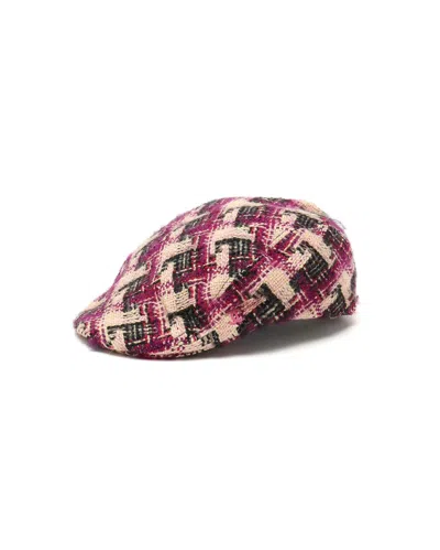 Chanel Twilly Flat Cap, Size M In Multicolour