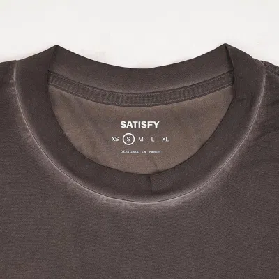Satisfy Short-sleeved T-shirt In Brown