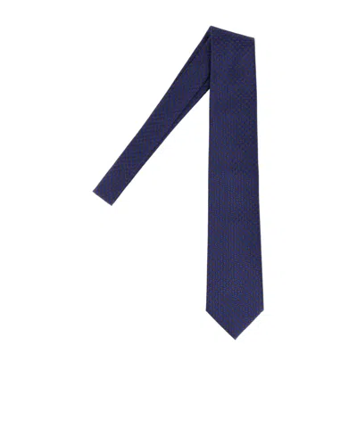 Brioni Embroidered Tie In Multi