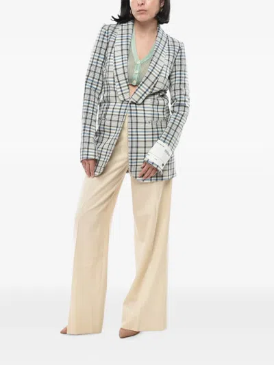 CHECK-PATTERN BLAZER