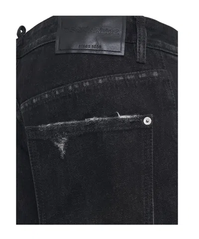 Dsquared2 Belt-loop Jeans In Multi