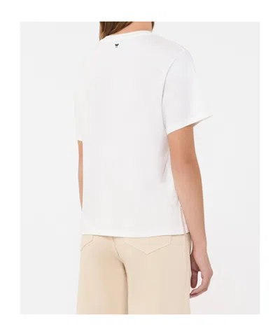 Weekend Max Mara Short-sleeved T-shirt In White