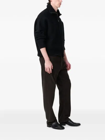 Studio Nicholson 리소 코듀로이 팬츠 In Black