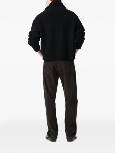 Studio Nicholson 리소 코듀로이 팬츠 In Black