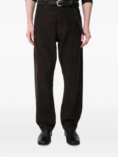 Studio Nicholson 리소 코듀로이 팬츠 In Black
