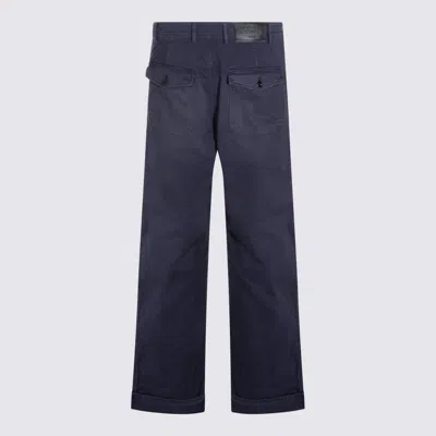 Acne Studios Belt Loop Jeans In Blue