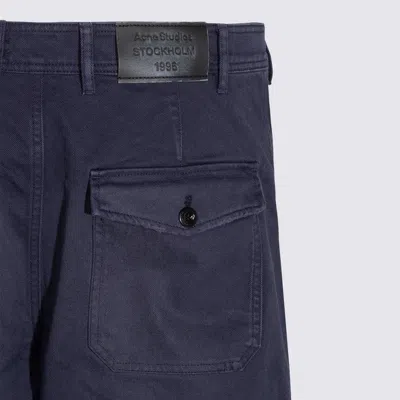 Acne Studios Belt Loop Jeans In Blue