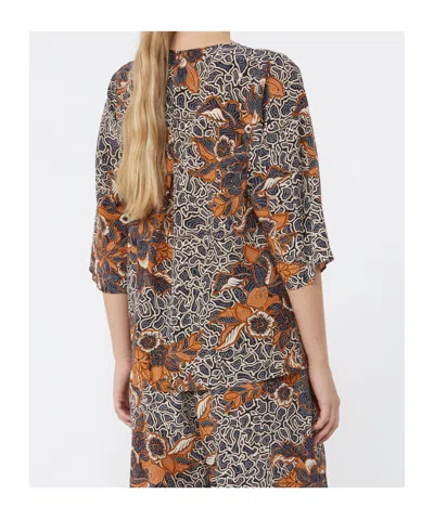 Weekend Max Mara Crew Neck Short-sleeved T-shirt In Multi