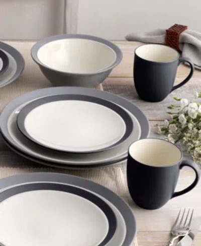 Noritake Colorwave Curve Dinnerware Collection In Graphite