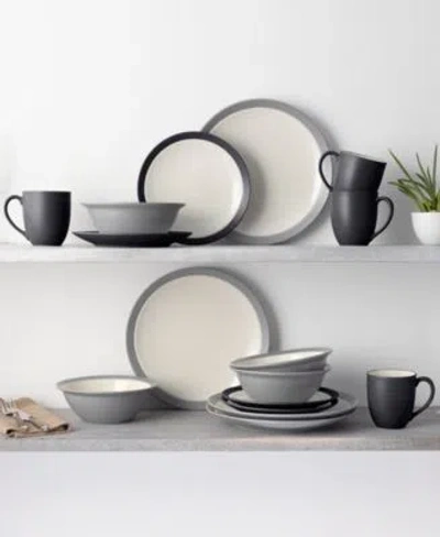 Noritake Colorwave Curve Dinnerware Collection In Graphite