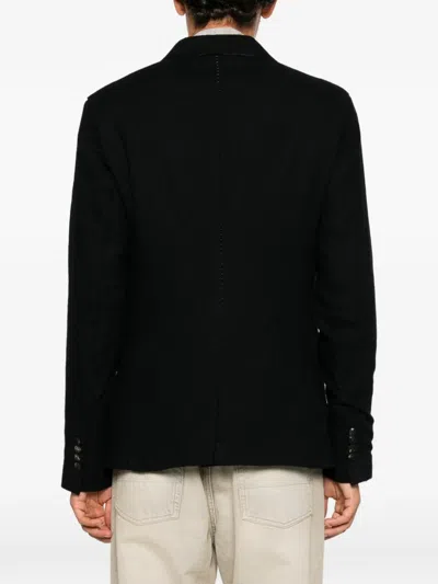 Masnada Single-breasted Blazer In Black