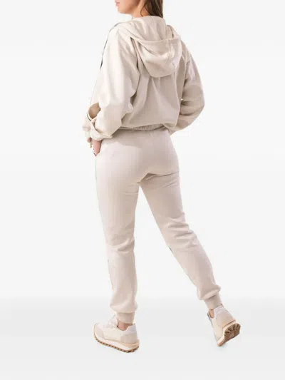 Eleventy Drawstring Track Pants In White