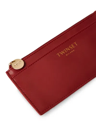 Twinset Set Documents Case In Red