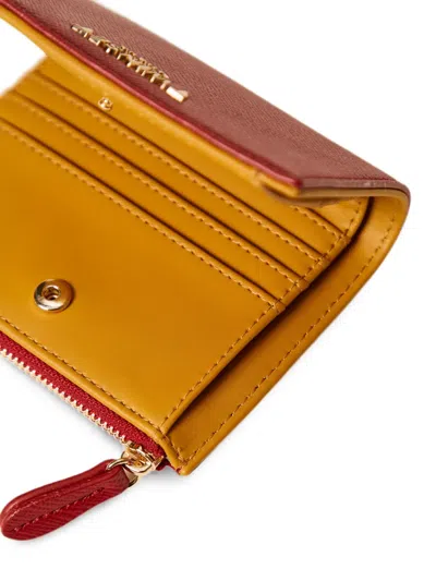 Twinset Small Wallet With Lettering Logo In Red