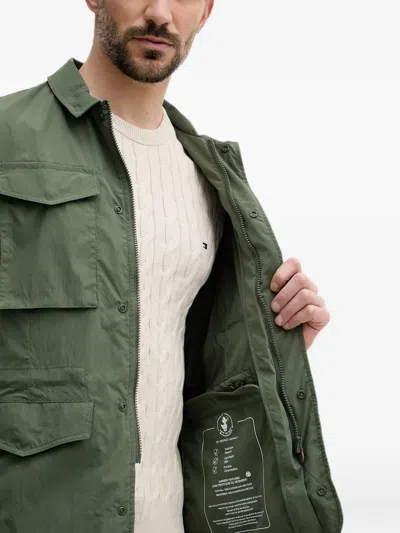 Save The Duck Multi-pocket Jacket In Green